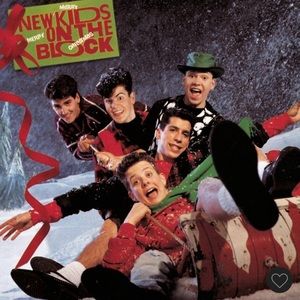 Vintage 1989 New Kids On The Block NKOTB Merry Merry Christmas Album Holiday CD